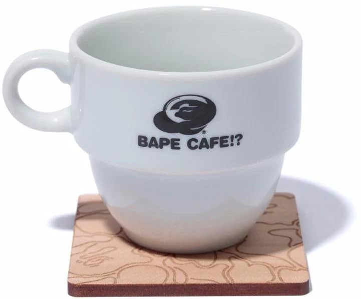 BAPE/NOWHERE - BAPE CAFE!? MUG & COASTER SET