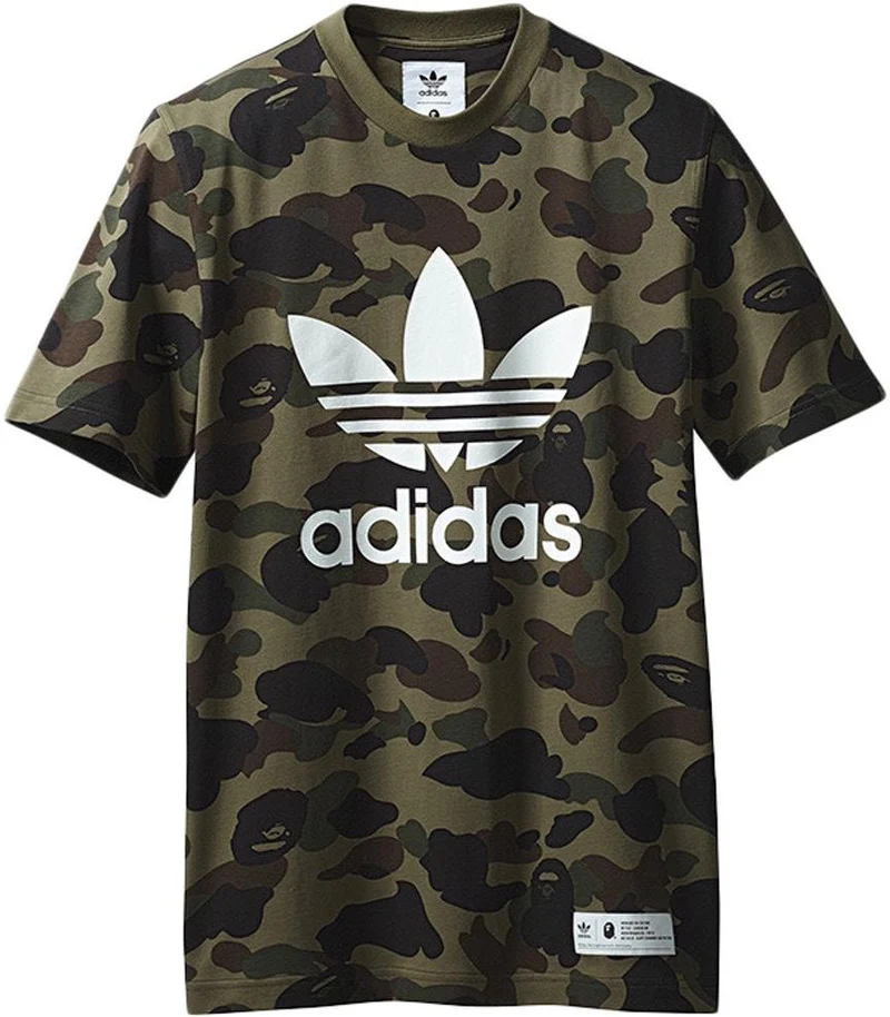 BAPE/ADIDAS - ADICOLOR TEE (GREEN)