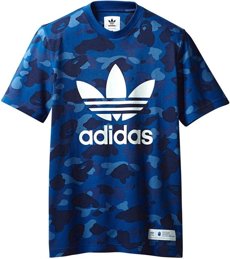 BAPE/ADIDAS - ADICOLOR TEE (BLUE)