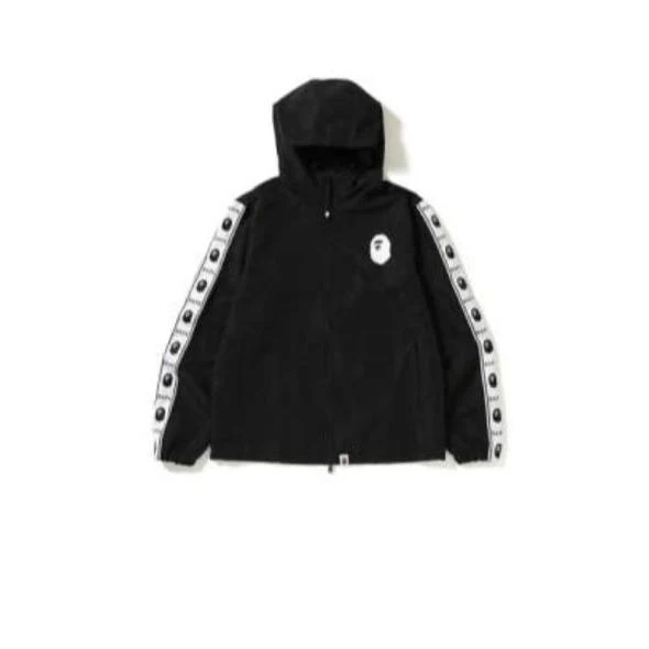 BAPE - TAPED SEAM ZIP UP (BLACK)