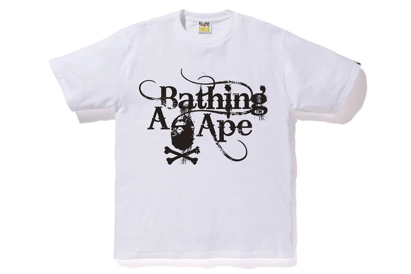 BAPE - STENCIL TEE (WHITE)