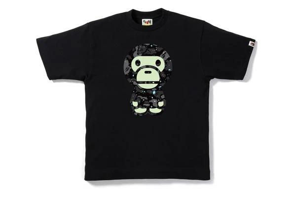 BAPE - SPACE CAMO BABY MILO KIDS TEE KIDS