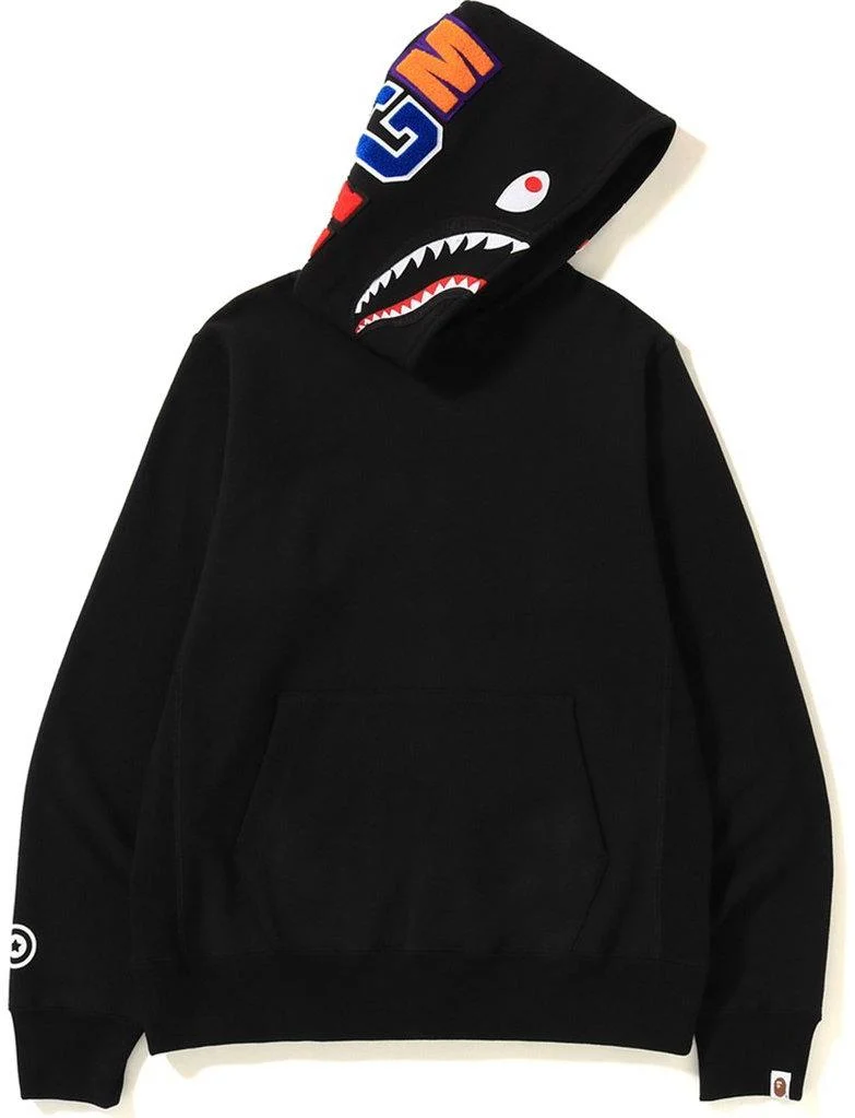 BAPE - SHARK PULLOVER HOODIE (BLACK)