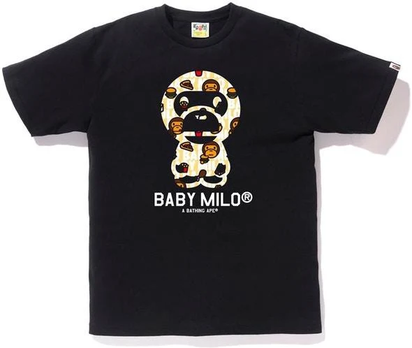 BAPE - MILO JUNK FOOD BABY MILO TEE (BLACK)