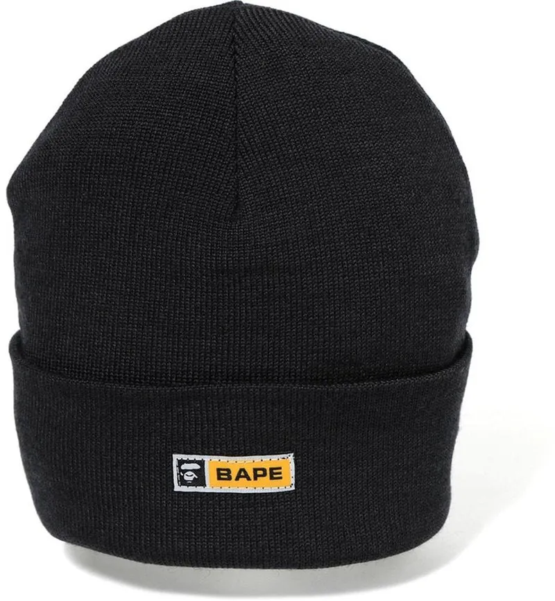BAPE - KNIT WATCH BEANIE (BLACK)