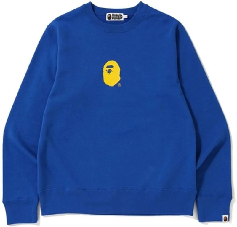 BAPE - BIG LOGO CREWNECK (BLUE)