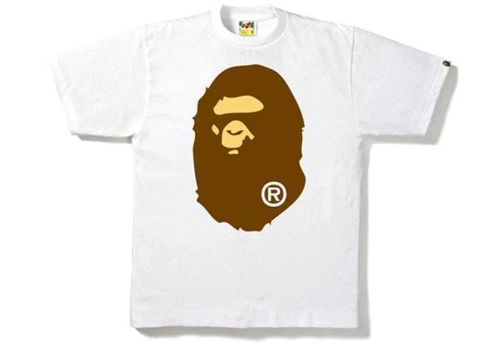 BAPE - APE HEAD TEE (WHITE)