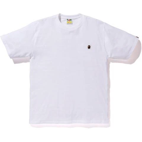 BAPE - APE HEAD ONE POINT TEE (WHITE)