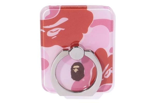 BAPE - ABC SMARTPHONE RING (PINK CAMO)