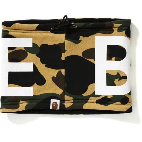 BAPE - 1ST CAMO NECK WARMER (YELLOW)