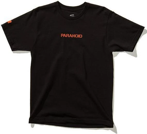 ANTI SOCIAL SOCIAL CLUB/UNDEFEATED - PARANOID TEE (BLACK)