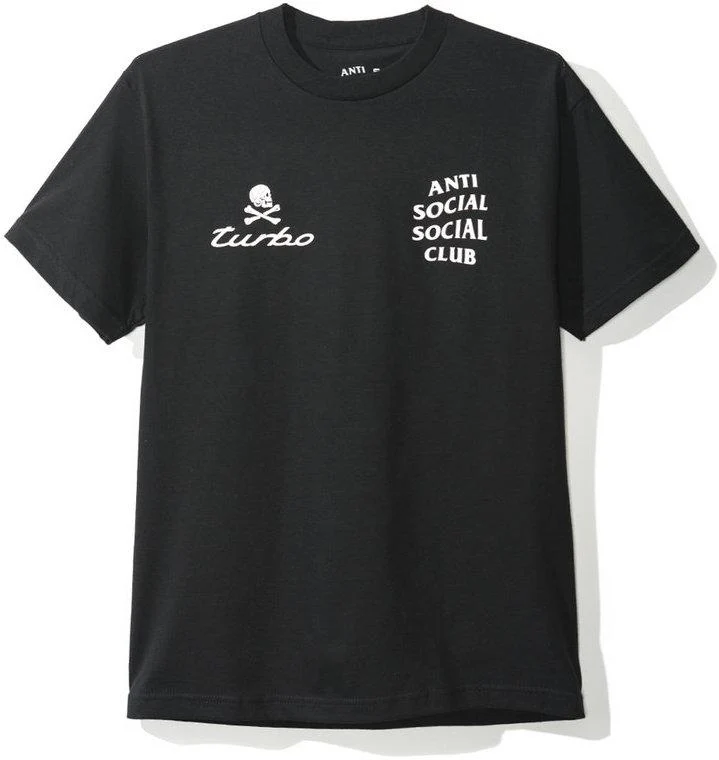 ANTI SOCIAL SOCIAL CLUB/NEIGHBORHOOD - 911 TEE (BLACK)