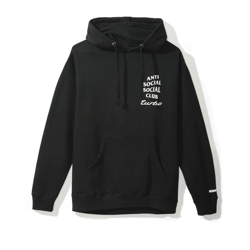 ANTI SOCIAL SOCIAL CLUB/NEIGHBORHOOD - 911 HOODIE (BLACK)