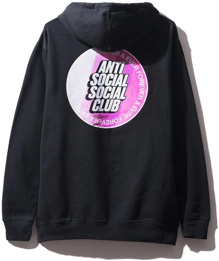 ANTI SOCIAL SOCIAL CLUB - SURFS UP HOODIE (BLACK)