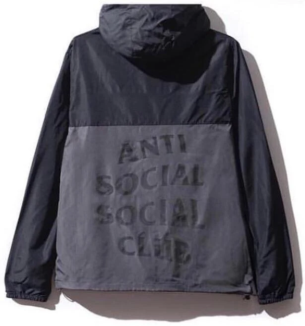ANTI SOCIAL SOCIAL CLUB - REFLECTIVE JACKET (BLACK)