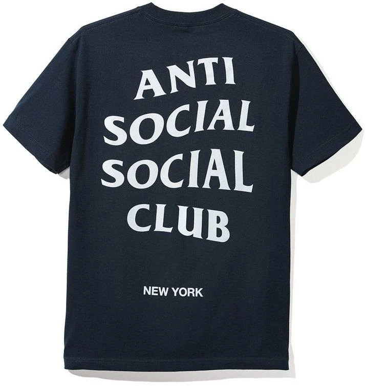 ANTI SOCIAL SOCIAL CLUB - NYC TEE (NAVY)