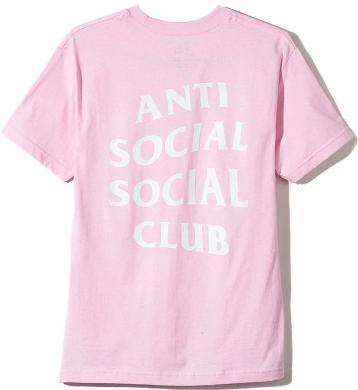 ANTI SOCIAL SOCIAL CLUB - LOGO TEE 2 (PINK)