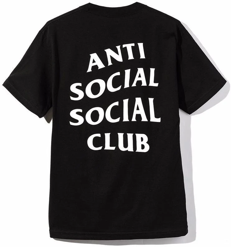 ANTI SOCIAL SOCIAL CLUB - LOGO TEE 2 (BLACK)