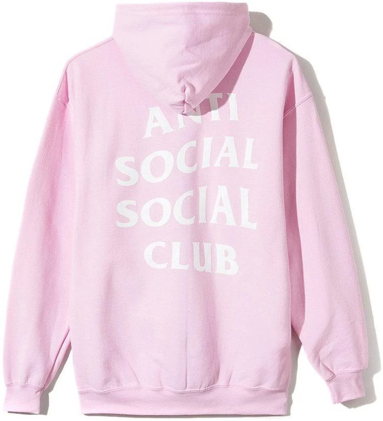 ANTI SOCIAL SOCIAL CLUB - KNOW YOU BETTER ZIP UP HOODIE (PINK)
