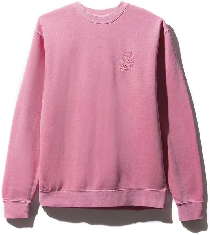 ANTI SOCIAL SOCIAL CLUB - INVINCIBLE CREWNECK (PINK)