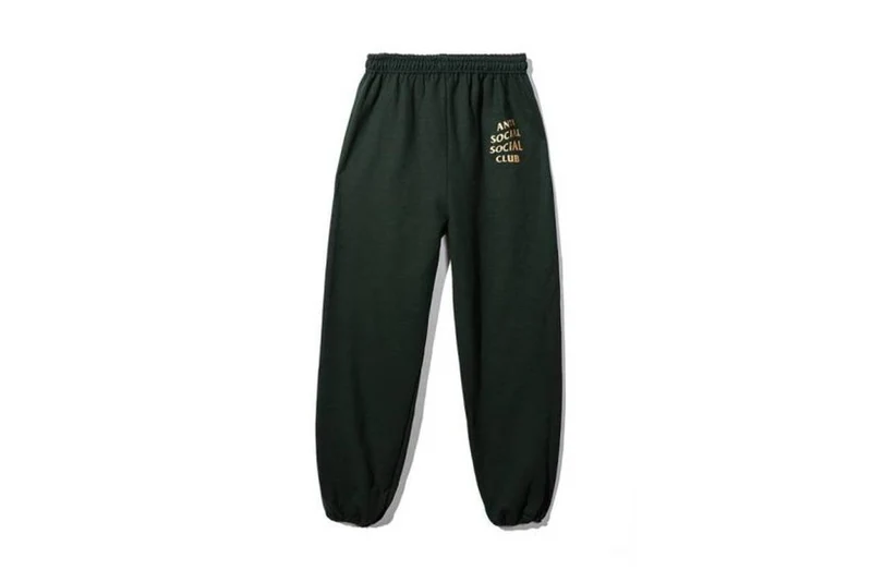 ANTI SOCIAL SOCIAL CLUB - DARK ROOM SWEATPANTS (DARK GREEN)