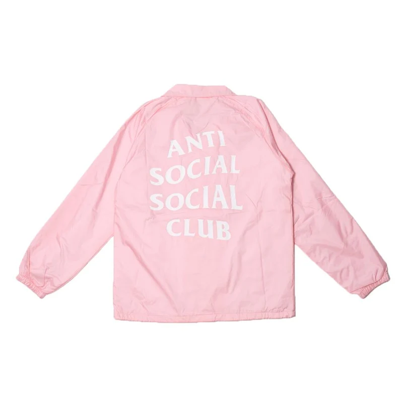 ANTI SOCIAL SOCIAL CLUB - COACHES JACKET (PINK)