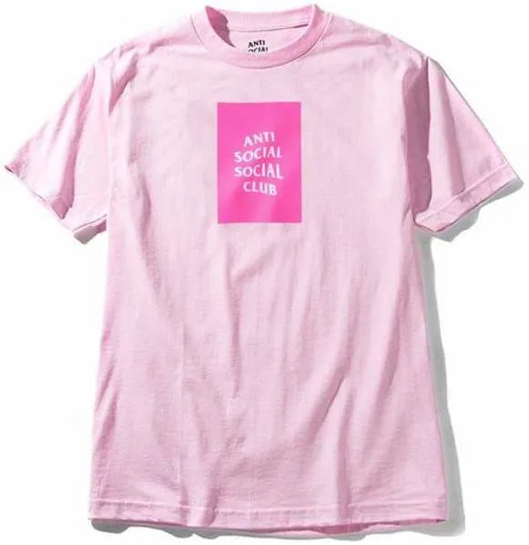 ANTI SOCIAL SOCIAL CLUB - CLUB TEE (PINK/PINK)