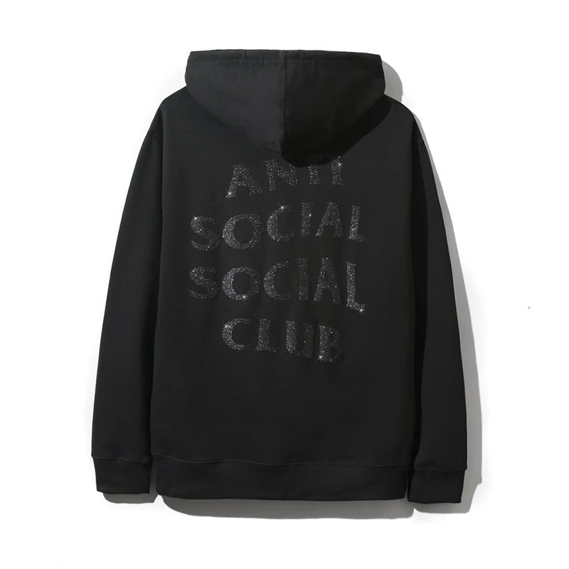 ANTI SCOIAL SOCIAL CLUB - BLINDED HOODED SWEATSHIRT (BLACK)