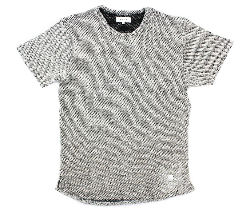 AKOMPLICE - SAVILE TEE (BLACK/WHITE)