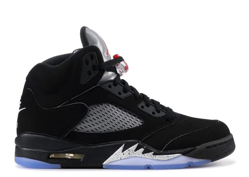 AIR JORDAN RETRO 5 OG - BLACK METALLIC (2016) [USED]