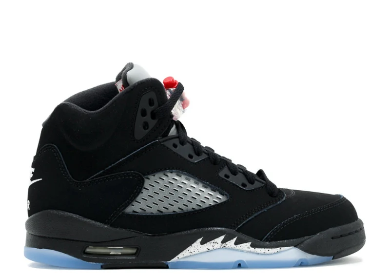 AIR JORDAN RETRO 5 OG (GS) - BLACK METALLIC (2016)