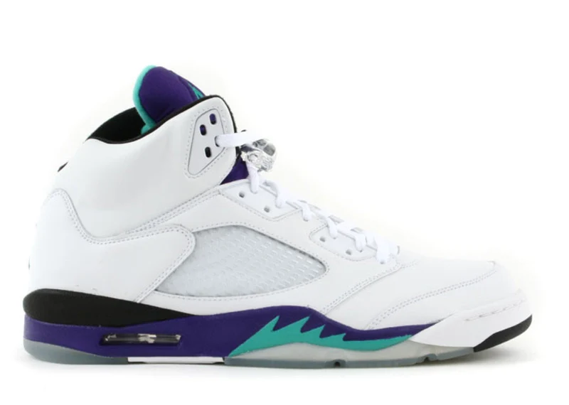 AIR JORDAN RETRO 5 LS - GRAPE (2006) [USED]