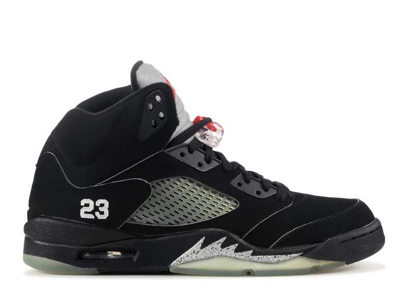 AIR JORDAN RETRO 5 - BLACK METALLIC (2007)