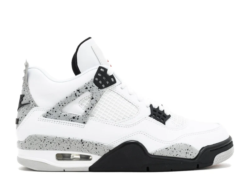 AIR JORDAN RETRO 4 OG - WHITE CEMENT (2016) [USED]