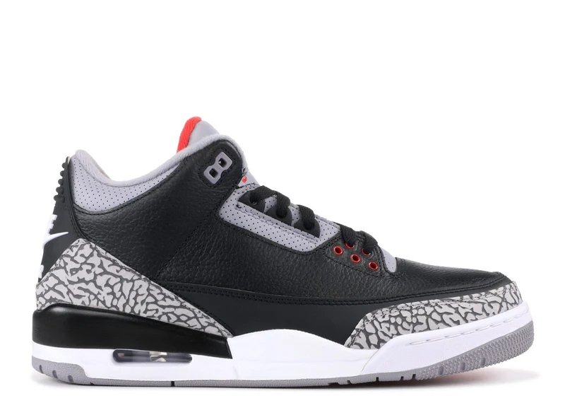 AIR JORDAN RETRO 3 OG - BLACK CEMENT (2018)
