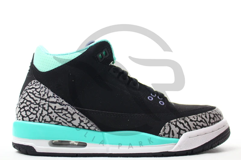 AIR JORDAN RETRO 3 GG (GS) - TEAL