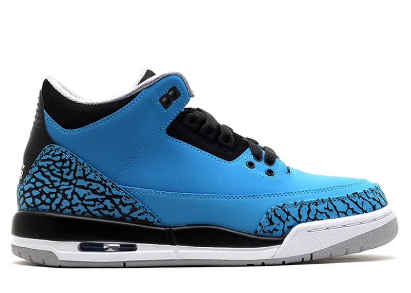 AIR JORDAN RETRO 3 BG (GS) - POWDER BLUE