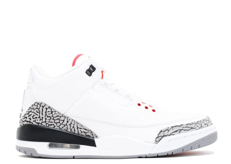 AIR JORDAN RETRO 3 - WHITE CEMENT (2011) [USED]