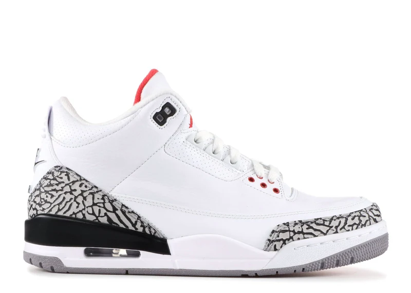 AIR JORDAN RETRO 3 - WHITE CEMENT '88 [USED]