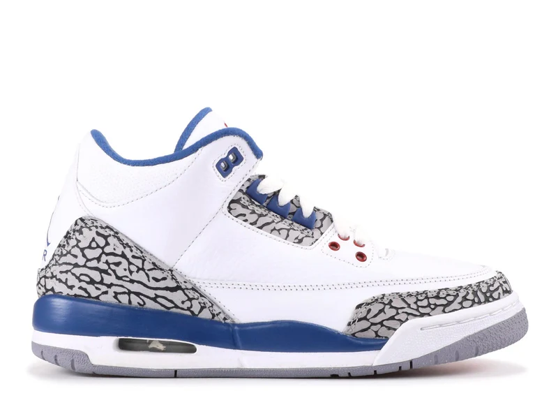 AIR JORDAN RETRO 3 (GS) - TRUE BLUE (2011) [USED]