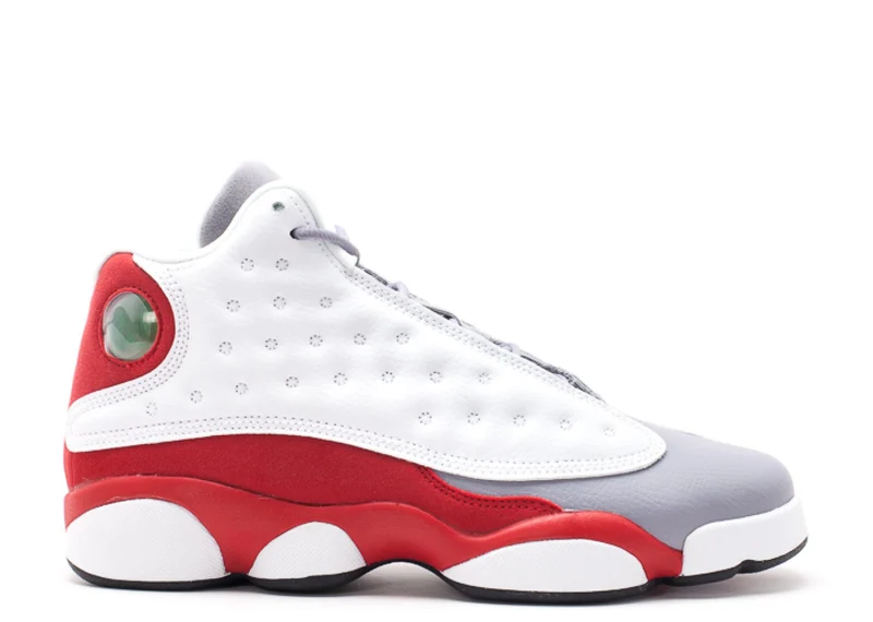 AIR JORDAN RETRO 13 BG (GS) - GREY TOE [USED]
