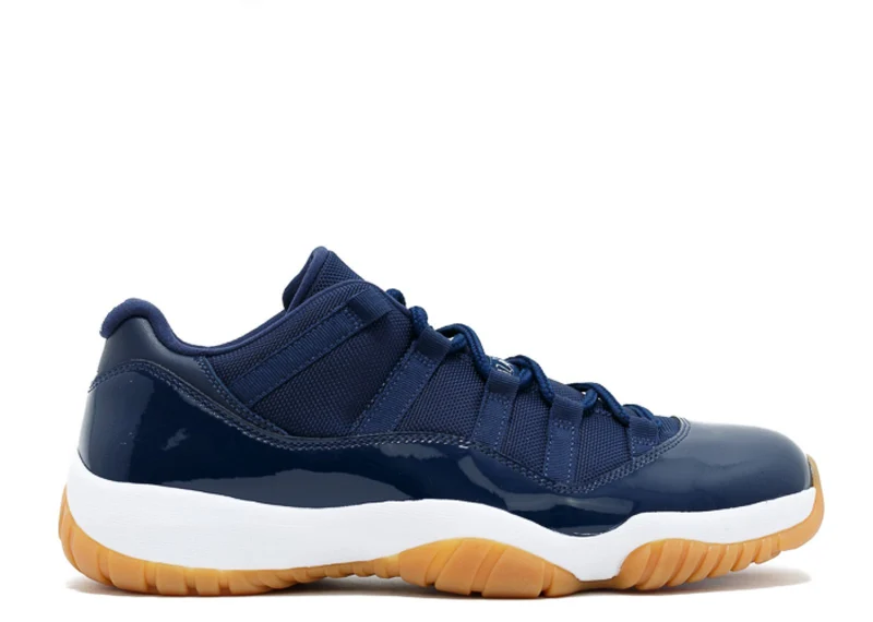 AIR JORDAN RETRO 11 LOW - NAVY / GUM