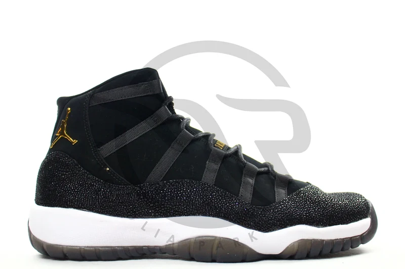 AIR JORDAN RETRO 11 - PREMIER HEIRESS (BLACK) [USED]