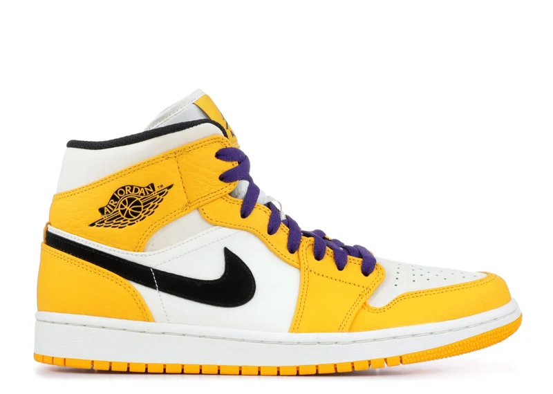 AIR JORDAN RETRO 1 MID SE - LAKERS