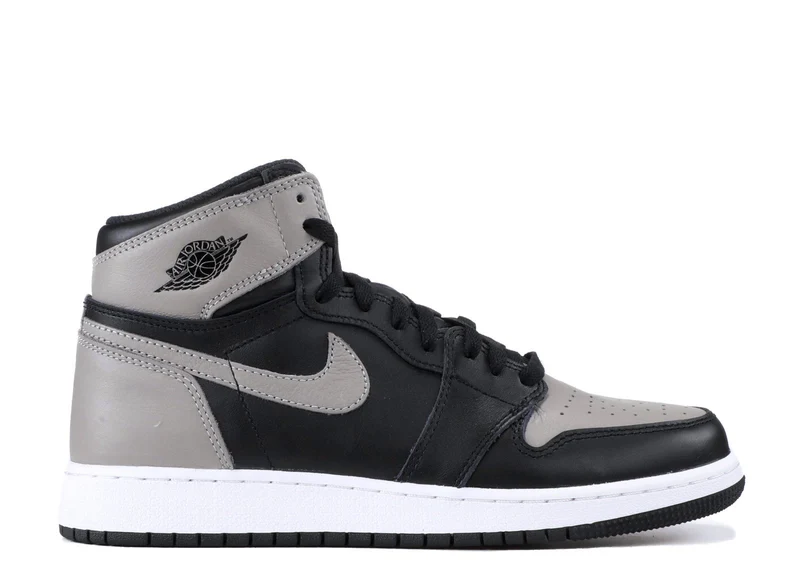 AIR JORDAN RETRO 1 HIGH OG BG (GS) - SHADOW (2018) [USED]