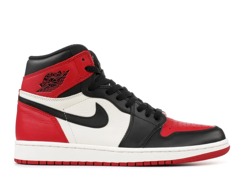 AIR JORDAN RETRO 1 HIGH OG - BRED TOE