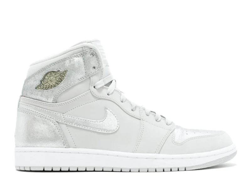 AIR JORDAN RETRO 1 HI SILVER - 25TH ANNIVERSARY