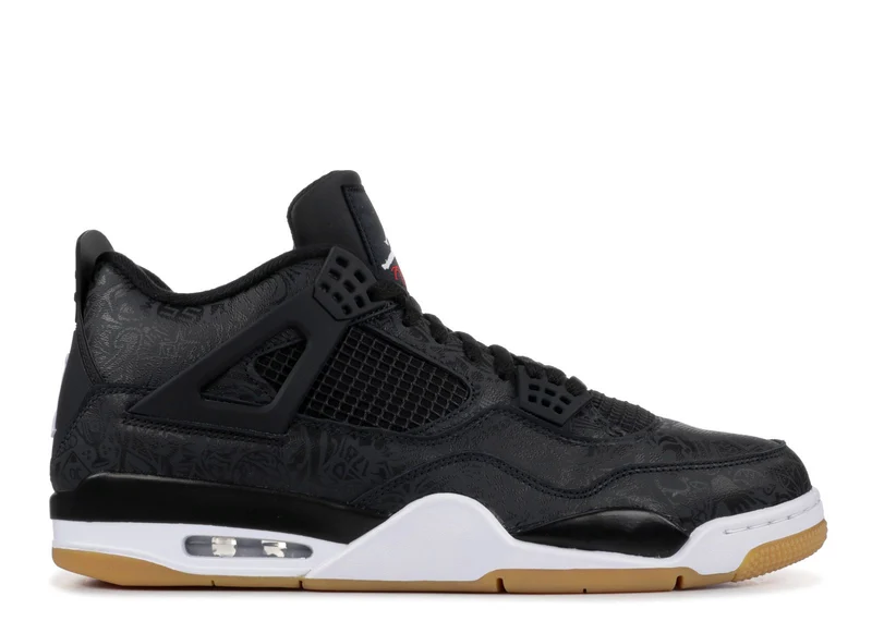 AIR JORDAN 4 RETRO SE - BLACK GUM LASER
