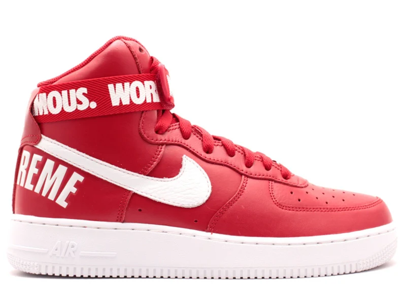 AIR FORCE 1 HIGH SUPREME SP - SUPREME (RED)