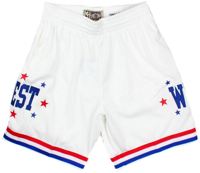 (OC) MITCHELL & NESS - ALL STAR WEST SWINGMAN SHORTS '93 (WHITE/BLUE)